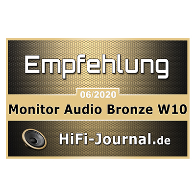 Image for product award - Hi-Fi Journal W10 - Award Icon Only