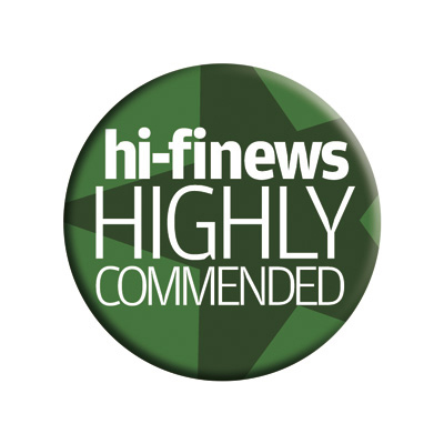 Image for product award - PL100 review: Hi-Fi News Highly Commends