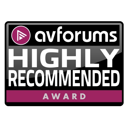 Image for product award - Gold 100 Award: AV Forums Highly Recommended