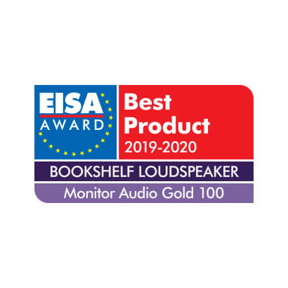 Image for product award - Gold 100 wins an EISA Best Product Award