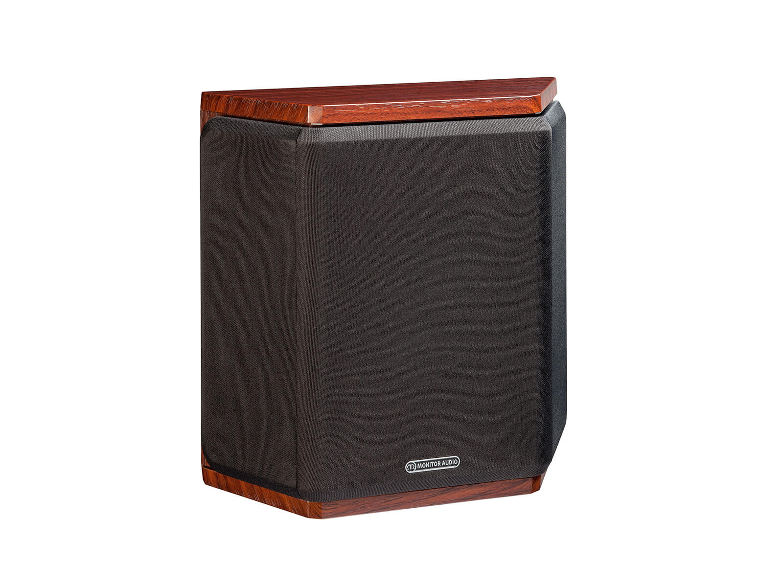 Bronze FX, surround speakers, featuring a grille and a rosemah vinyl finish.